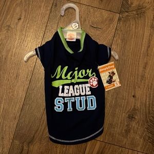 🐶 Simply Dog “Major League Stud” T-Shirt (Boy) Small